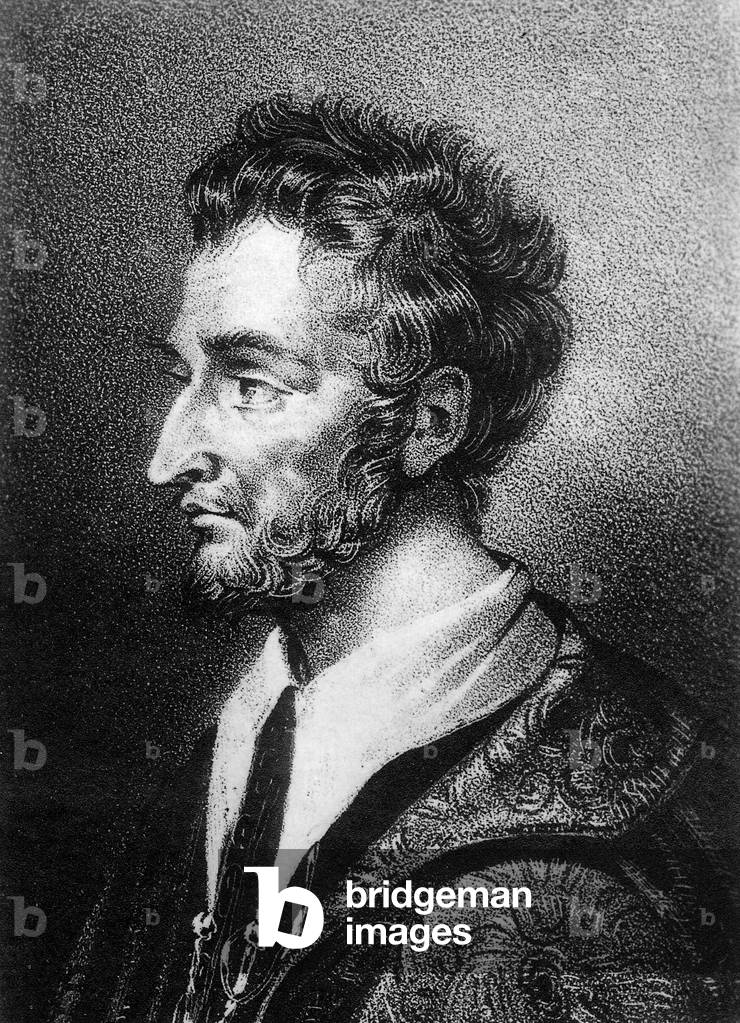 Pierre de Ronsard, 19th century (engraving)