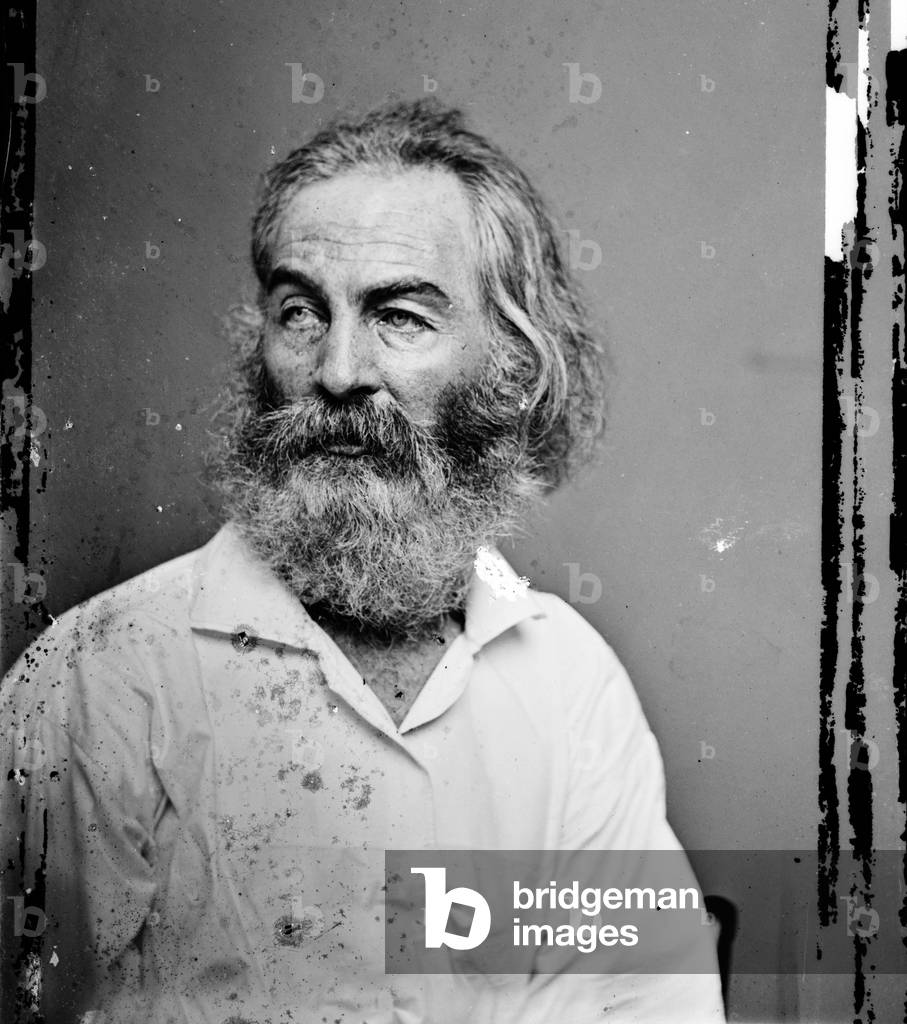 Walt Whitman (1819-1892) american poet c. 1880