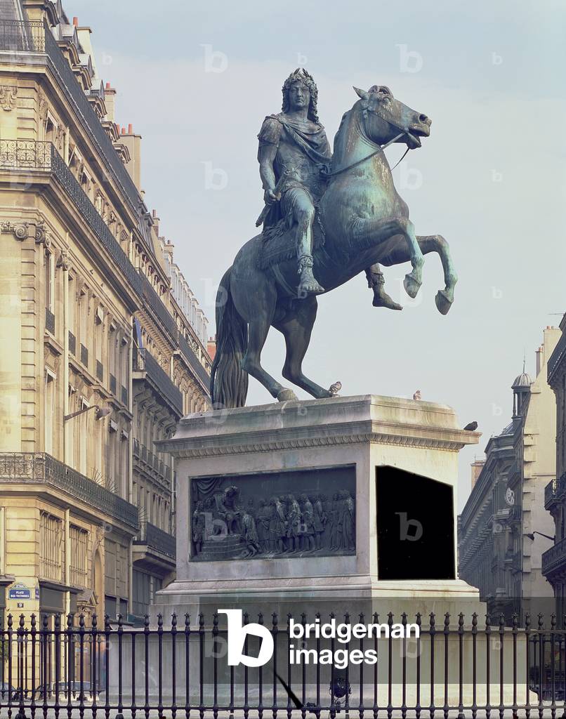 Equestrian Statue of King Louis XIV (1816-22) (bronze)