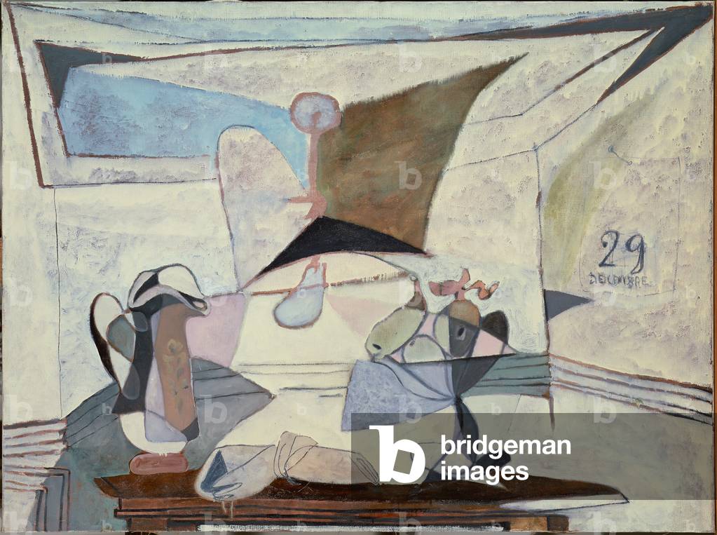 Immagine di Dipinto "Natura morta con lampada", 1936 di Pablo Picasso