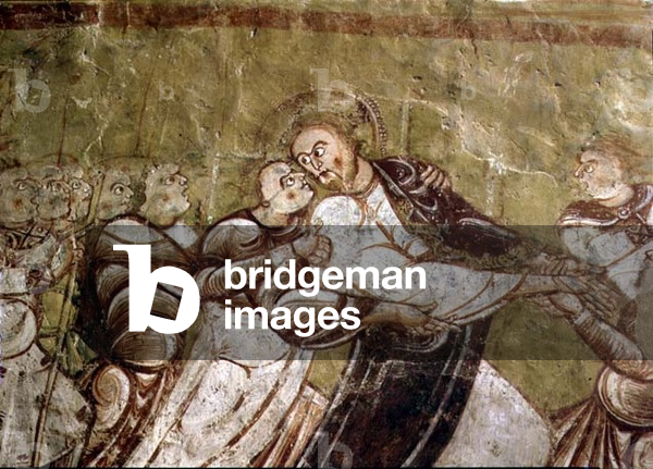 Judas Kissing Christ (fresco) (detail of 95750)