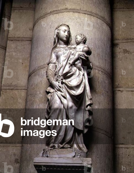 The Virgin and Child (marble)