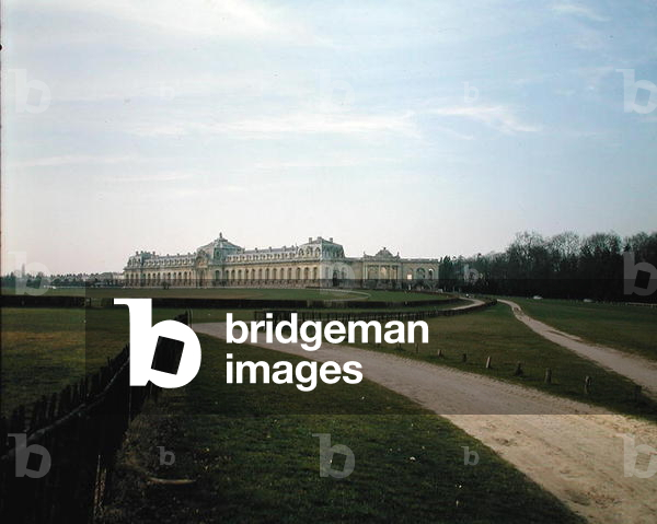 View of the stables, 1740 (photo)