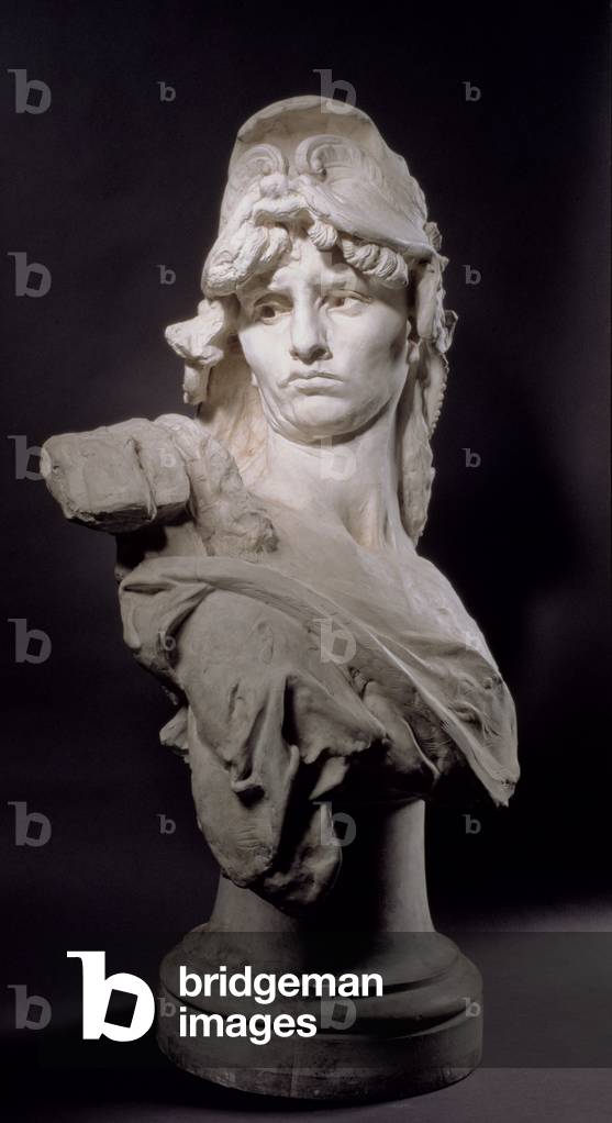 Bellona by Auguste Rodin (1840-1917), 1889 (plaster)