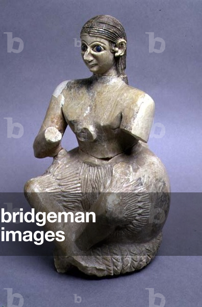 Grande cantante del Tempio di Ishtar, c.2500 a.C. (marmo)