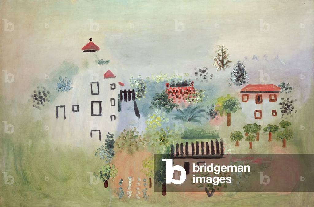 Paesaggio, 1928 (olio su tela)