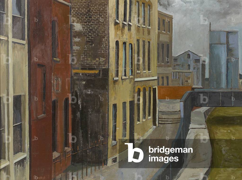 Canal Path, 2015 (oil on canvas)