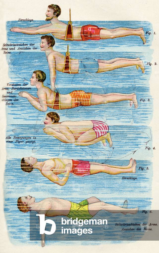 Learning how to swim