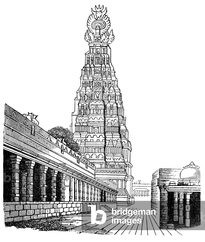 Pagoda of Madurai, India