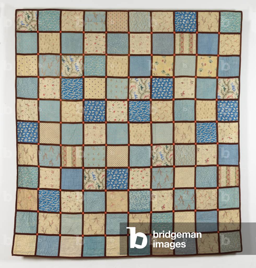 Dress Wools Quilt, 1860-79 (textile)