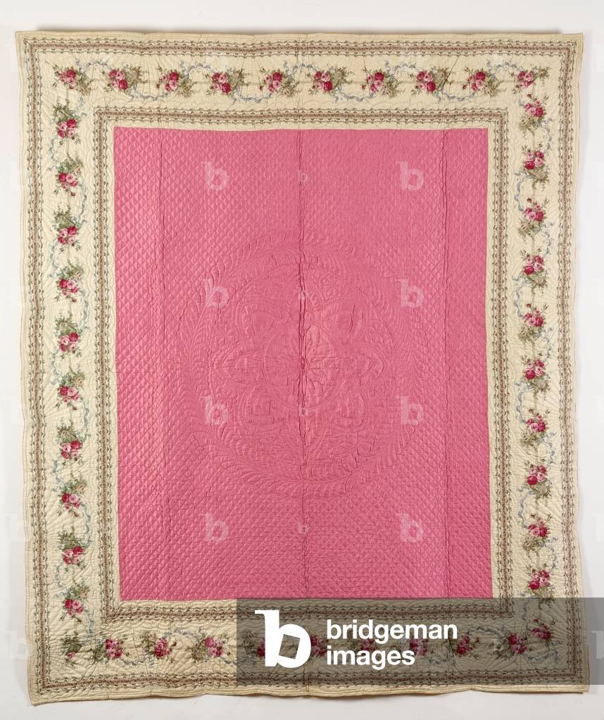 Framed North Country Wholecloth, 1900-20 (cotton)