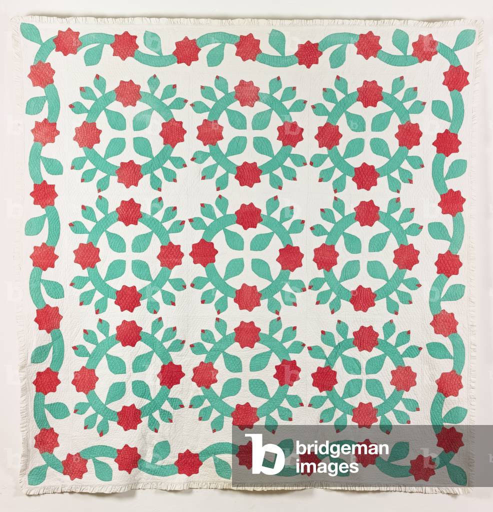 North Country Applique, 1880-90 (cotton)