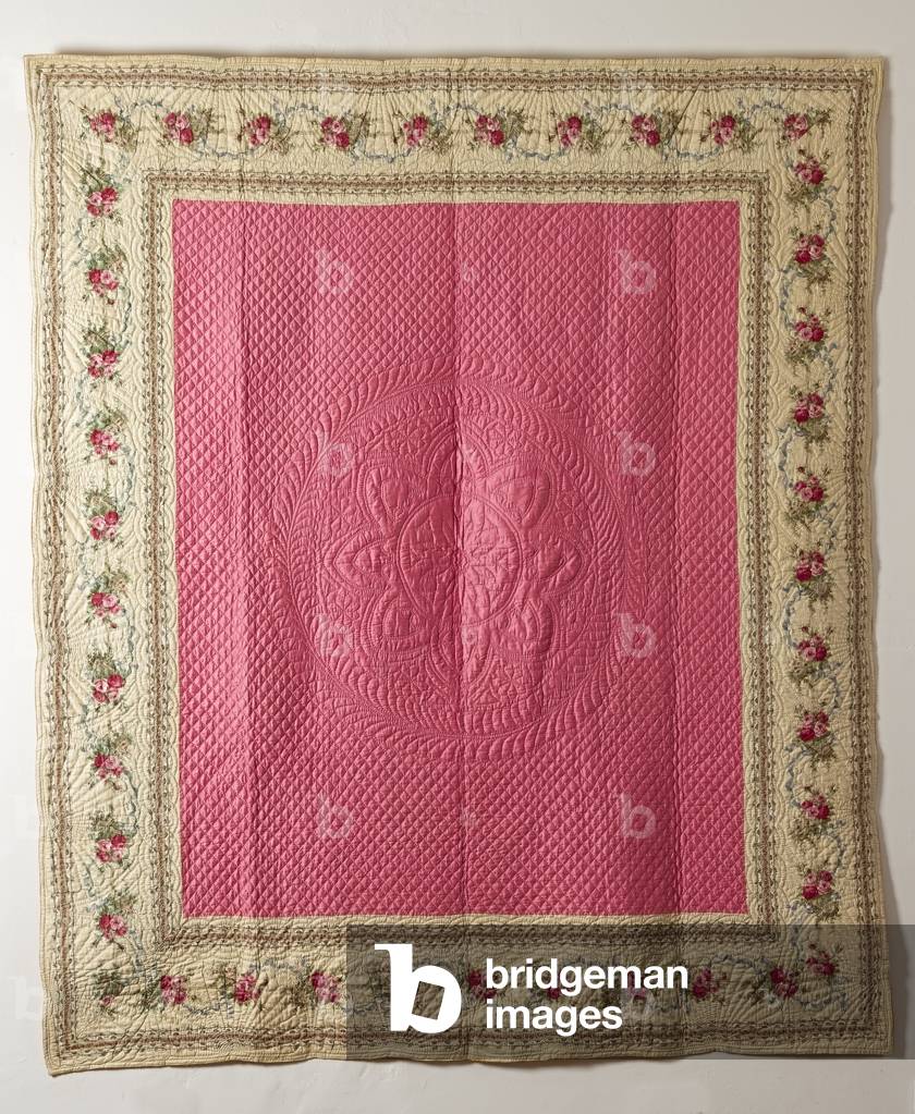 Framed North Country Wholecloth, 1900-20 (cotton)