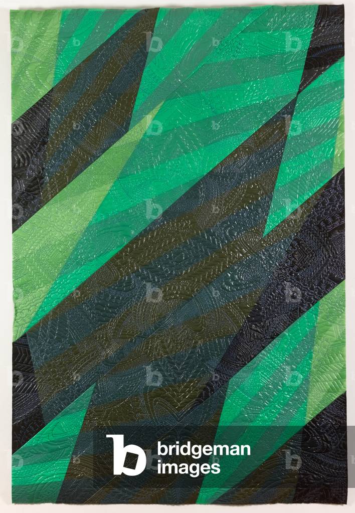 Field Force, 1996 (plastic bags & polyester wadding)