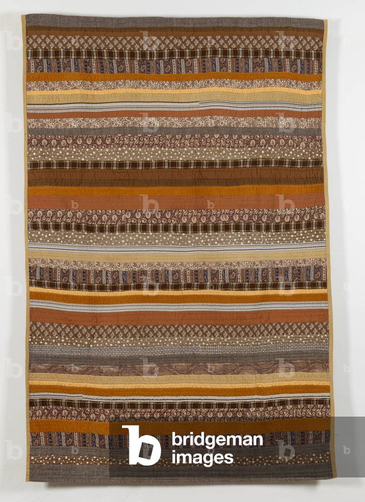 Charlie's Quilt, 1975-76 (wool, cord & cotton)