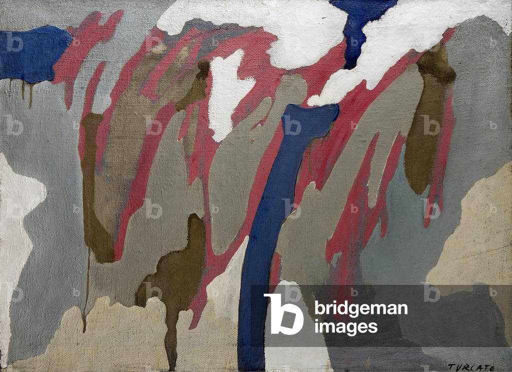 Komposition, 1958-1960 (Öl auf Leinwand)