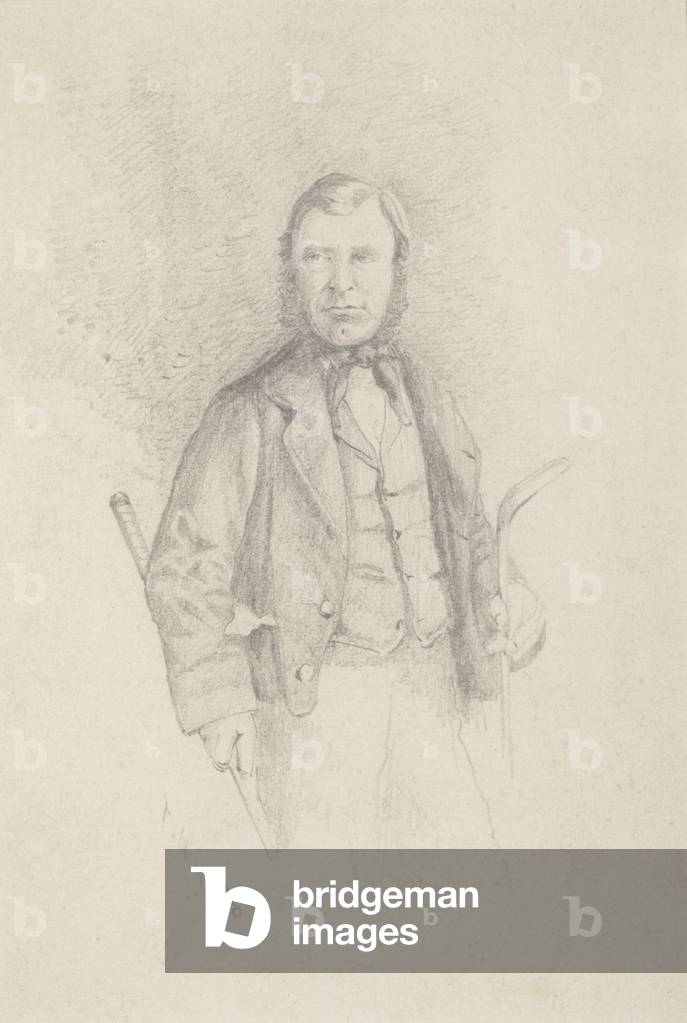 Immagine di Disegno "Allan Robertson", 1888 di Thomas Hodge, b/w