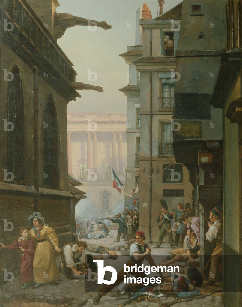 Episode of 29th July 1830, in the Morning, 1831 (oil on canvas)