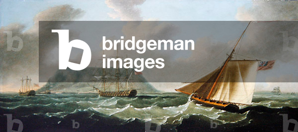 Shipping off Cape Town, 1806 (oil on panel)