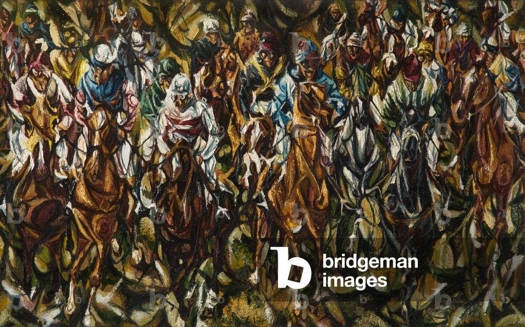 The Field from Above, 1960 (oil on hardboard)