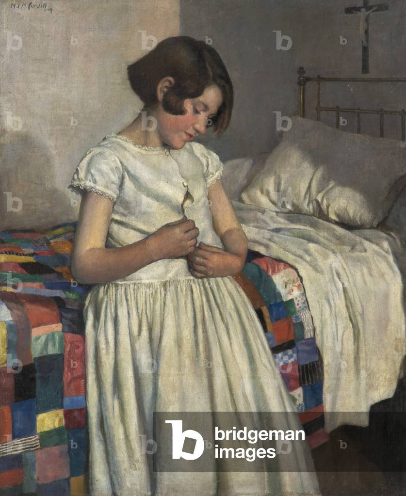 Quilt Patchwork, 1919 (olio su cartoncino)