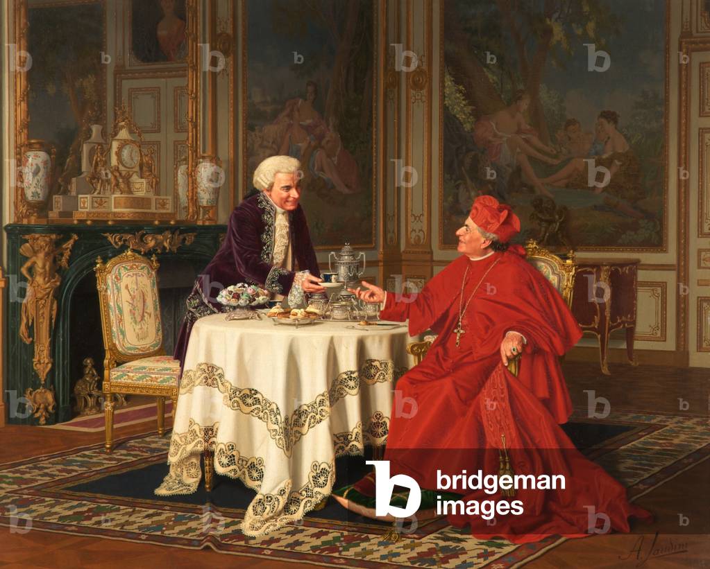 A Distinguished Guest, 1880s (oil on canvas)