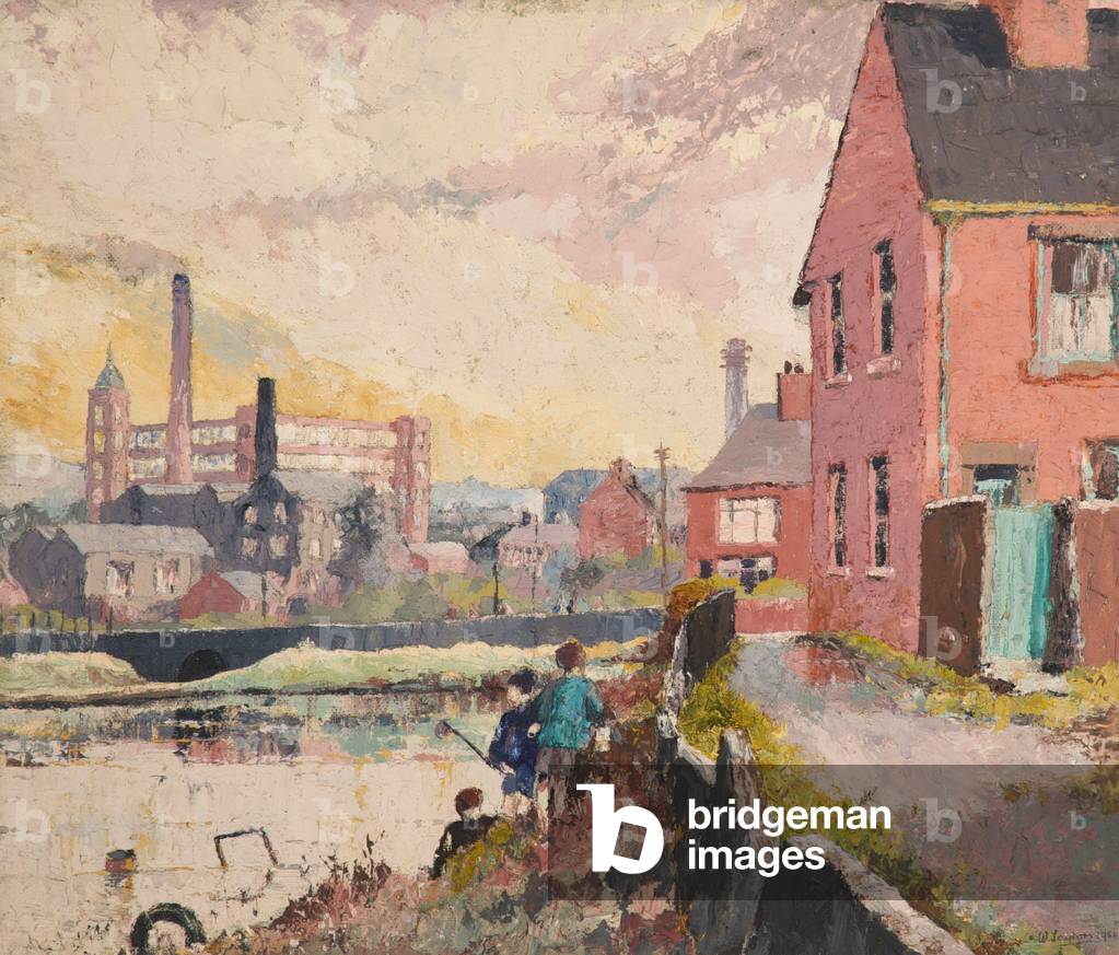 Mill Lodge, 1952 (oil on board)