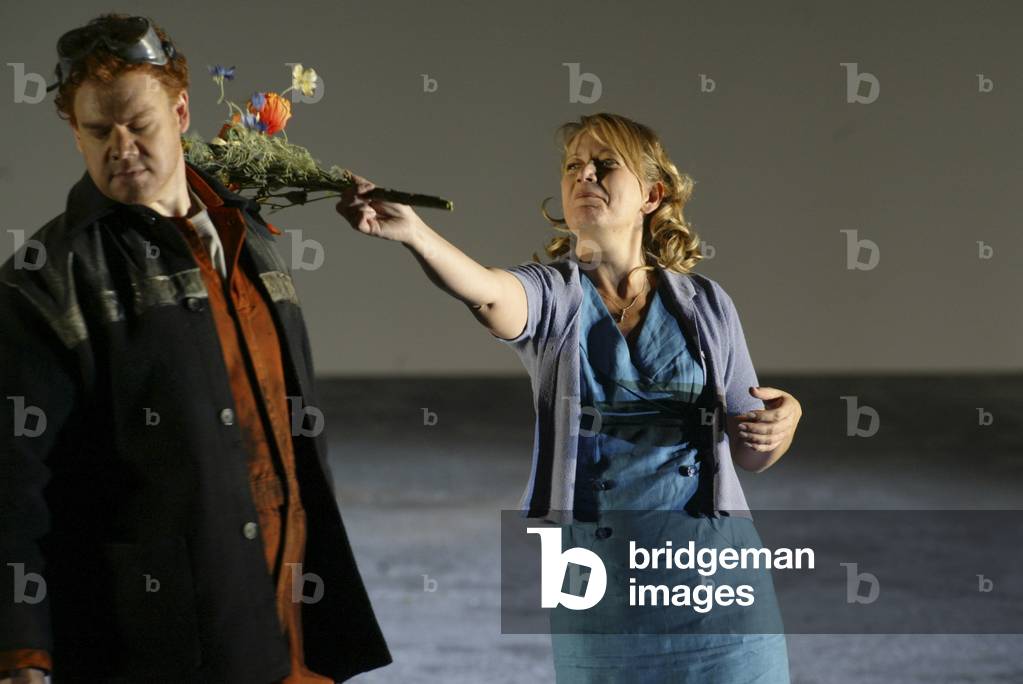 Amanda Roocroft (Jenufa) and Stuart Skelton (Laca) (photo)