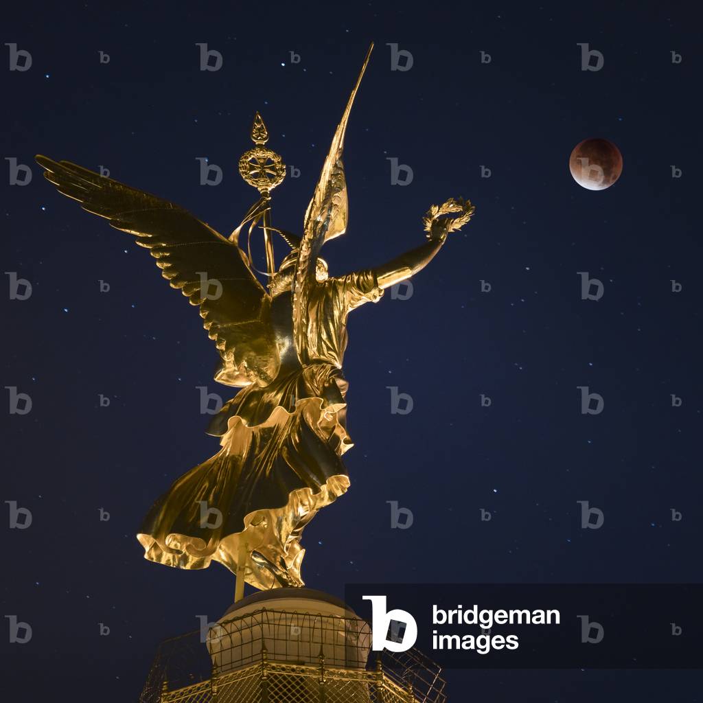 Blut-Supermond, Berlin, 2015 (photo)