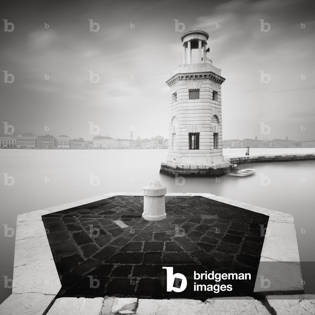 San Giorgio Maggiore, Venice, Italy, 2014 (b/w photo)