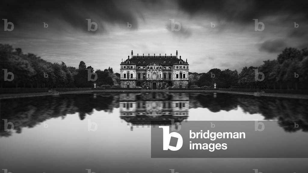Palais Grosser Garten - Study 2, Dresden, Germany, 2015 (b/w photo)