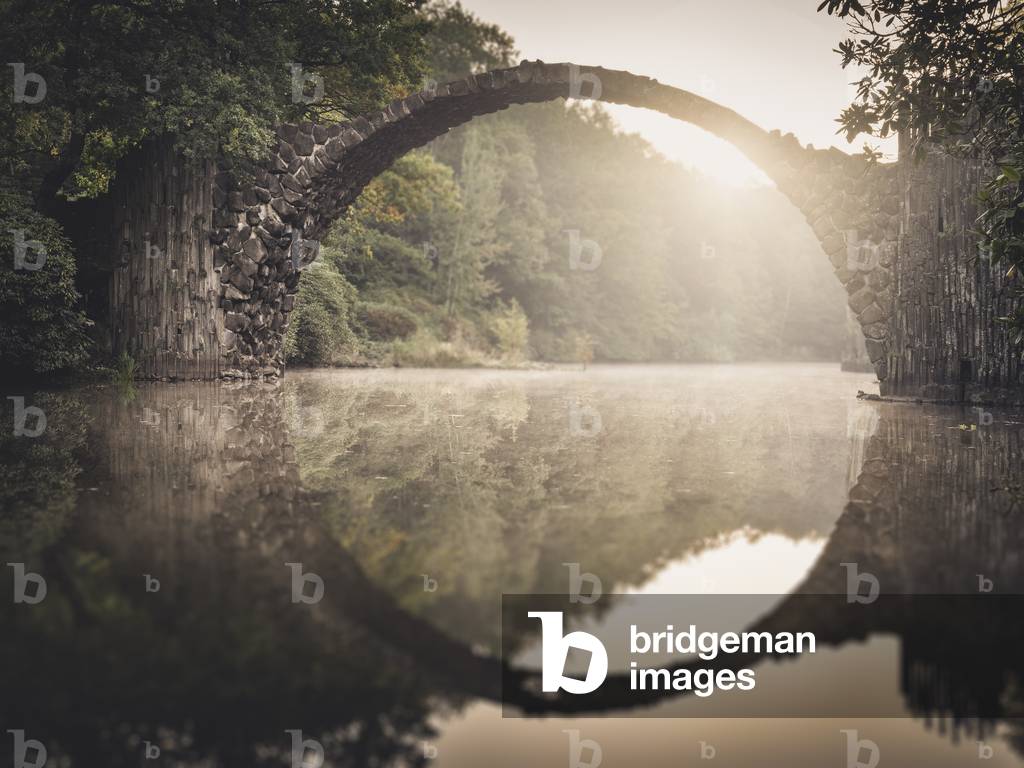 Rakotzbrücke - Study 5, Saxony, Germany, 2015 (photo)