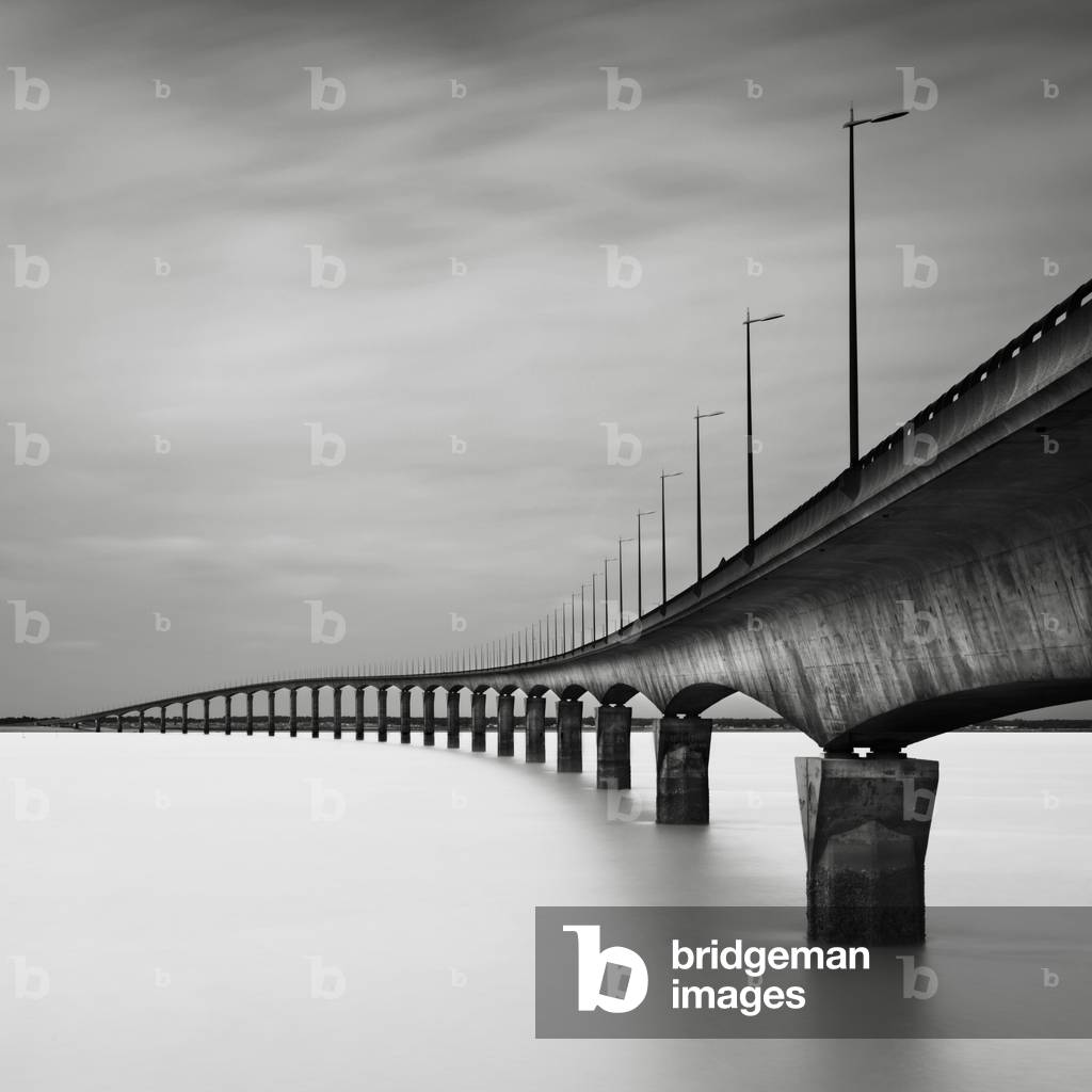Study 2, Pont de l'île de Ré, France, 2012 (b/w photo)