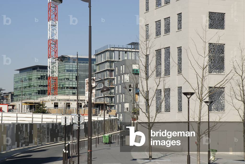 Paris 8 University in the Massena district in Paris 75013. Architect Rudy Riccioti, 2007. Photography 10/02/08.