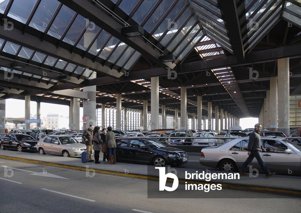 Extension of Atocha Station in Madrid (Spain). Realisation 1992, architect Rafael Moneo. Photography 30/12/07.