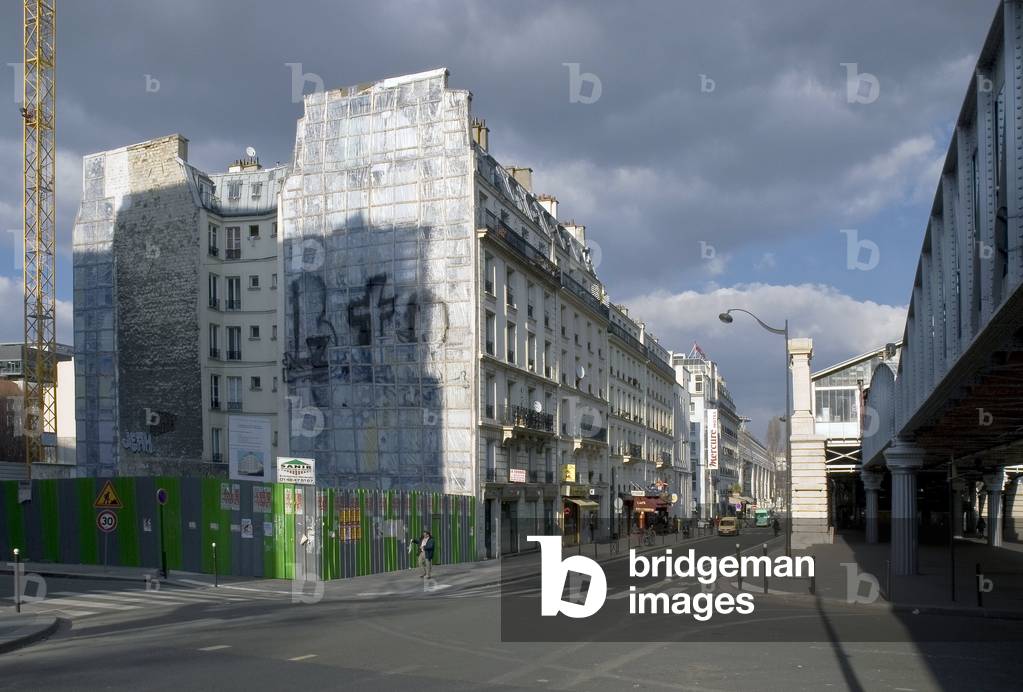 Boulevard Vincent Auriol in Paris 75013. photograph 05/03/09.