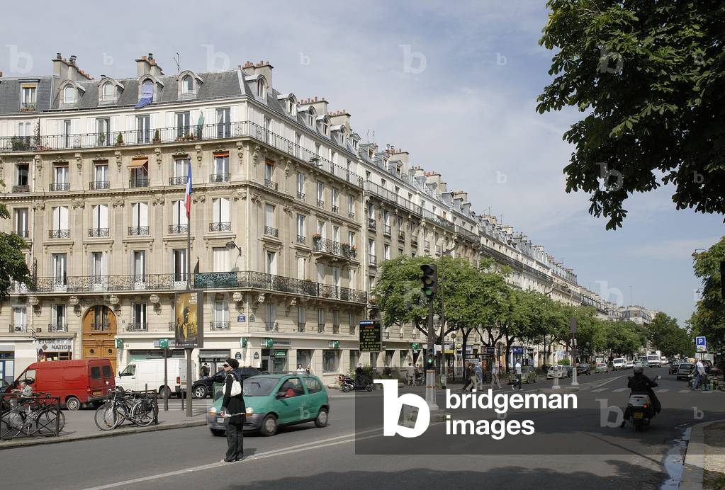 Boulevard Voltaire in Paris 11th arrondissement.