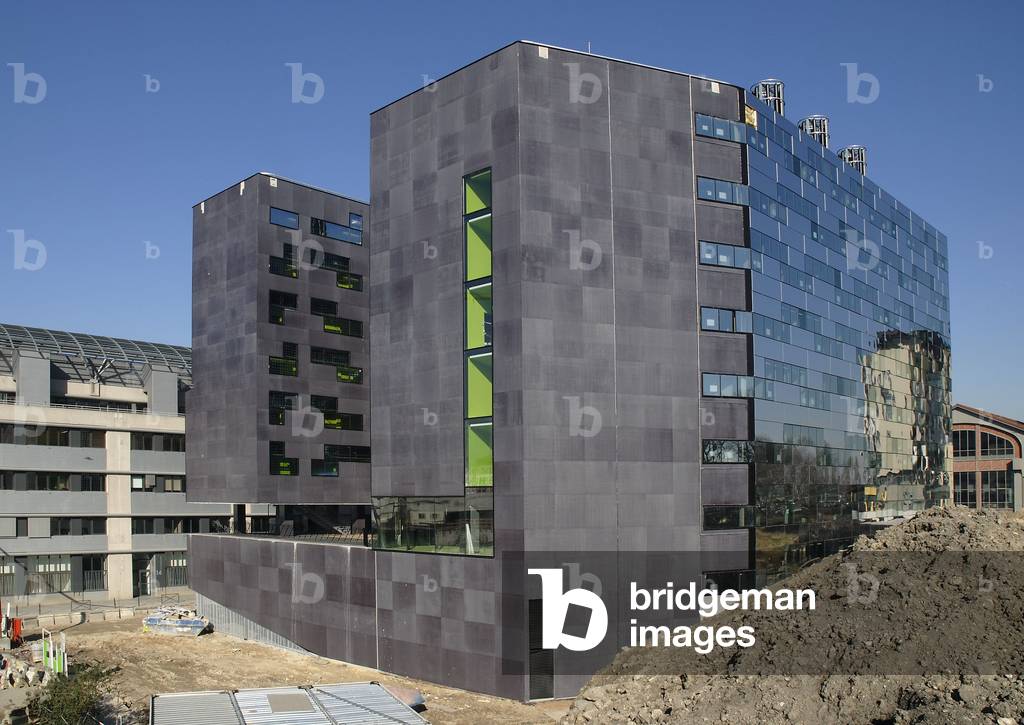 The UFR of chemistry in the neighborhood Massena a Paris75013. Architects X-TU architects, Anouk Legendre and Nicolas Desmazieres, 2008. Photography 10/02/08.
