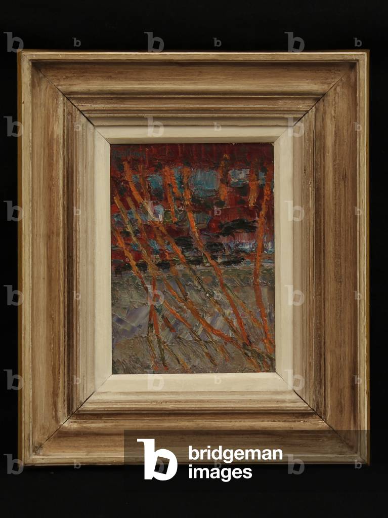 Landscape in the Camargue, 1940s (oil on canvas)