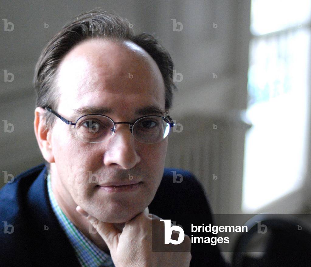 Portrait of the writer neuropsychologist Herve Glasel, 2013 Photography