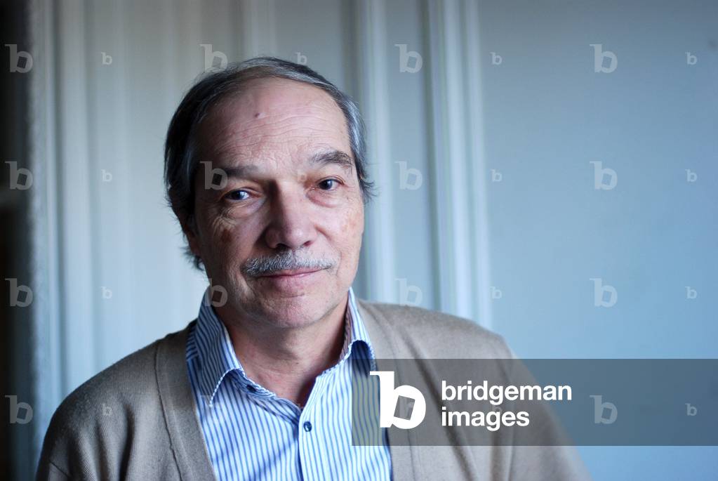 Portrait of the writer Philippe Mine, 2014 Photography