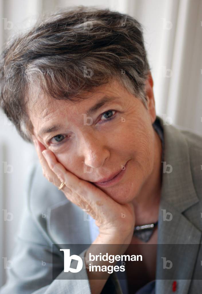 Portrait of the psychoanalyst and writer Genevieve Delaisi de Parseval, 2014 Photography