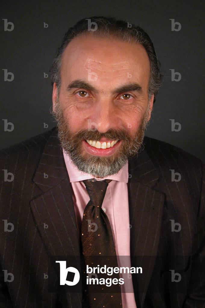 Portrait of Mustapha Cherif, Algerian philosopher and Islamologist, in 2005 - Portrait of algerian philosopher and islamologist Mustapha Cherif, 2005 - Photography