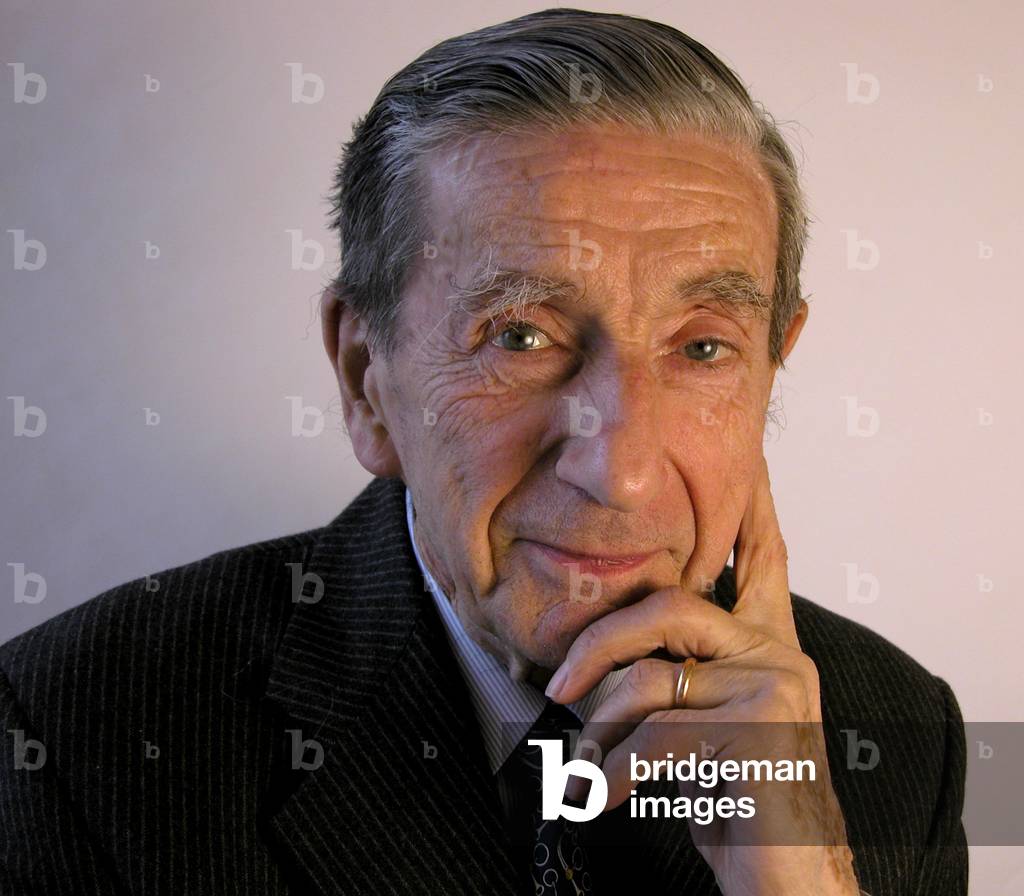 Portrait of Louis Perrin former physician and teacher, 2002 Photography