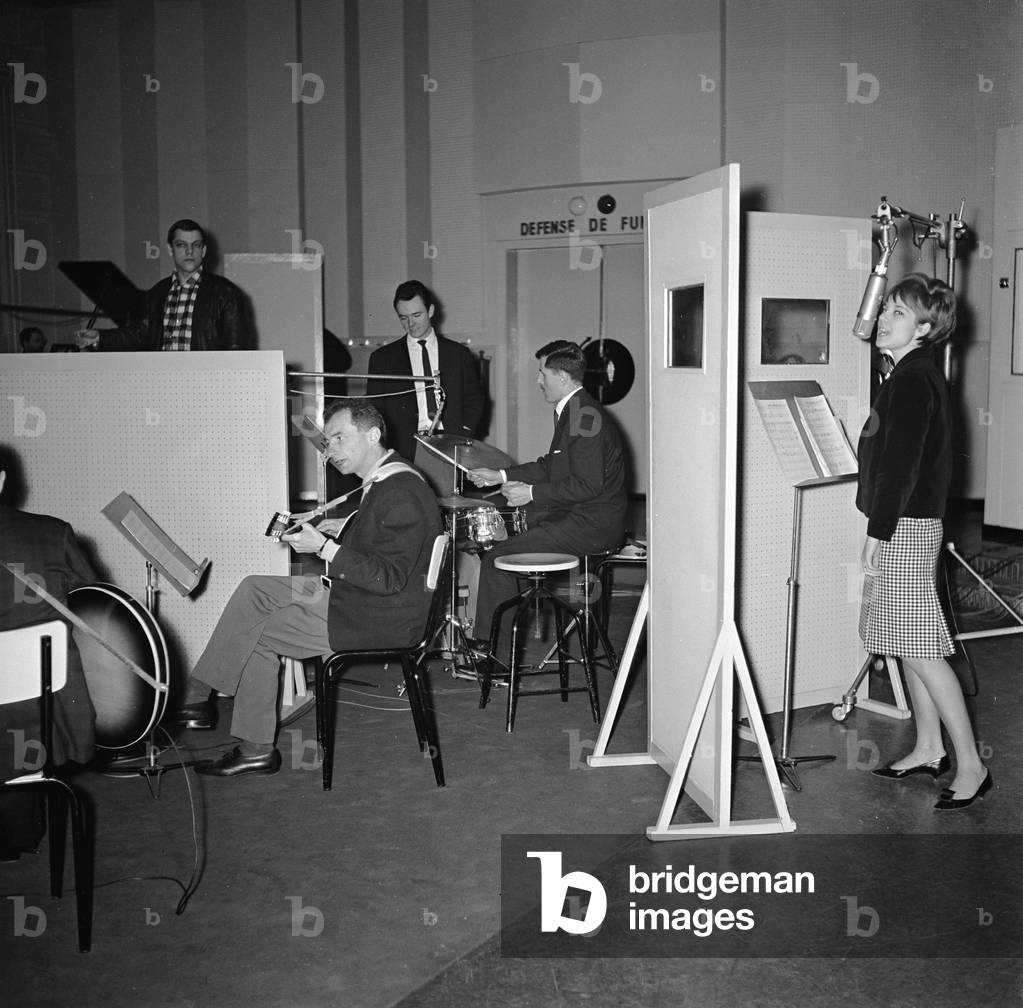 Image of Singer Sylvie Vartan (Nee in 1944 in Bulgaria) in the