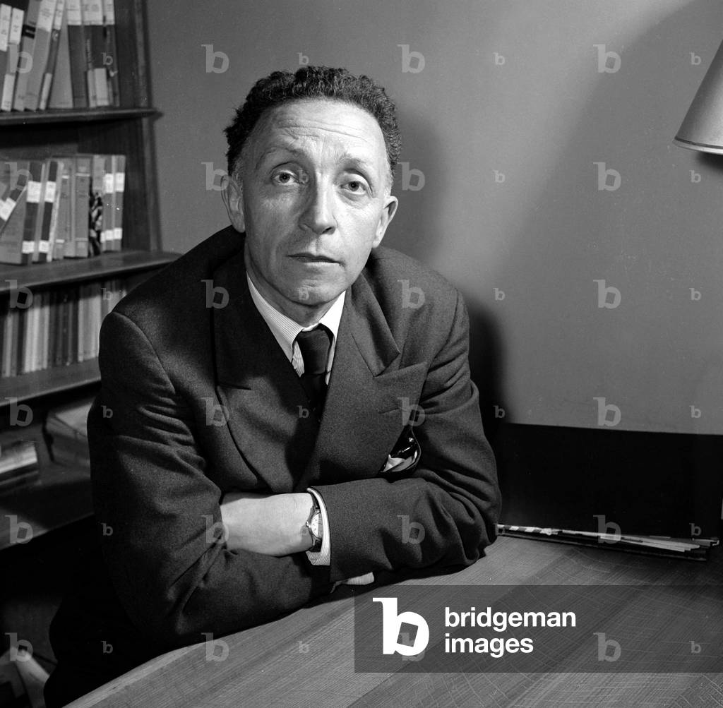 Pierre Henri Simon (1903-1972), French literary historian, essayist and novelist. Member of the French academy between 1966 and 1972.
