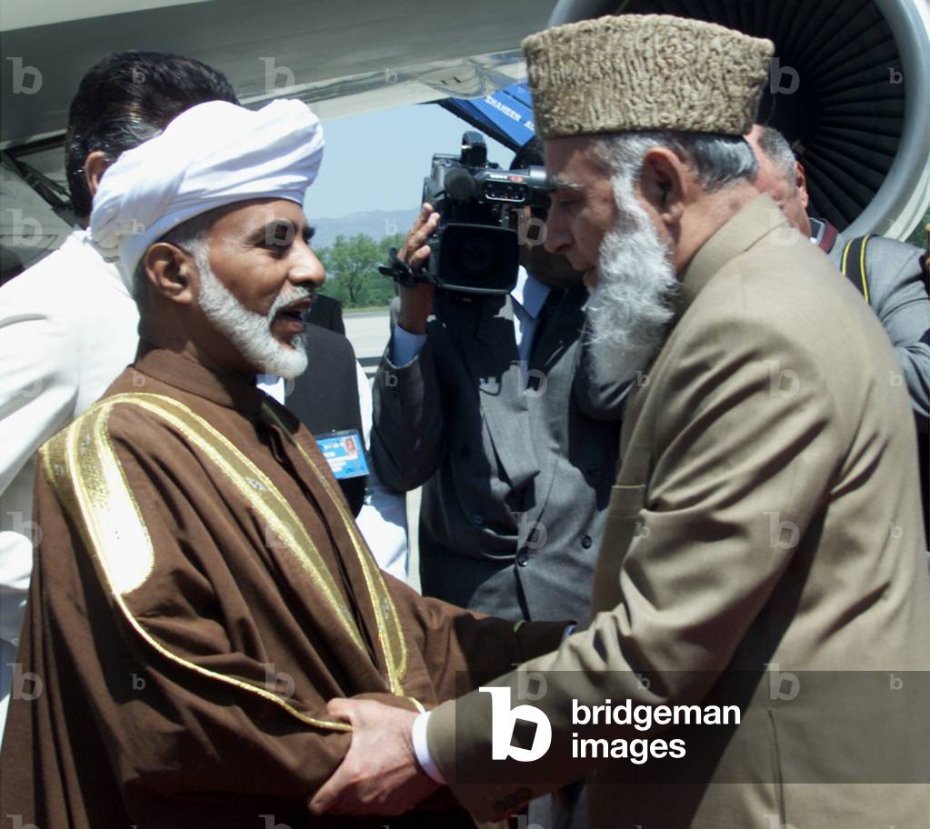 Pakistan Masat Rafiqu Image of OMAN'S RULER SULTAN QABOOS MEETS WITH PAKISTAN PRESIDENT ...