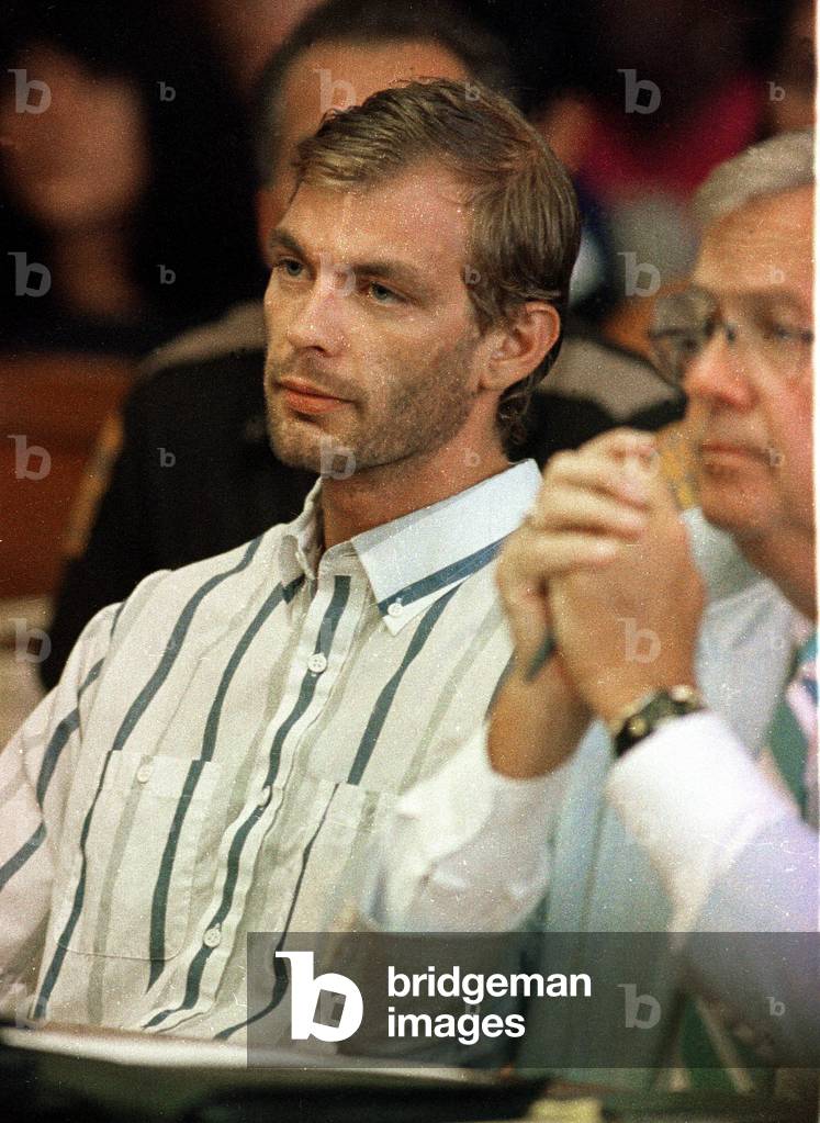 Image of FILE PHOTO OF JEFFREY DAHMER #39 S FIRST COURT APPEARANCE 2001 07 Image of FILE PHOTO OF JEFFREY DAHMER #39 S FIRST COURT APPEARANCE 2001 07