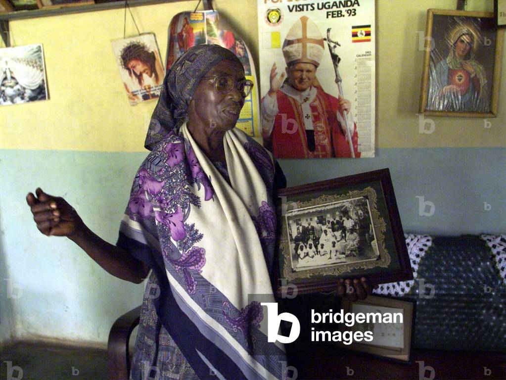 Image of The estranged wife of doomsday cult leader Joseph Kibwetere, a