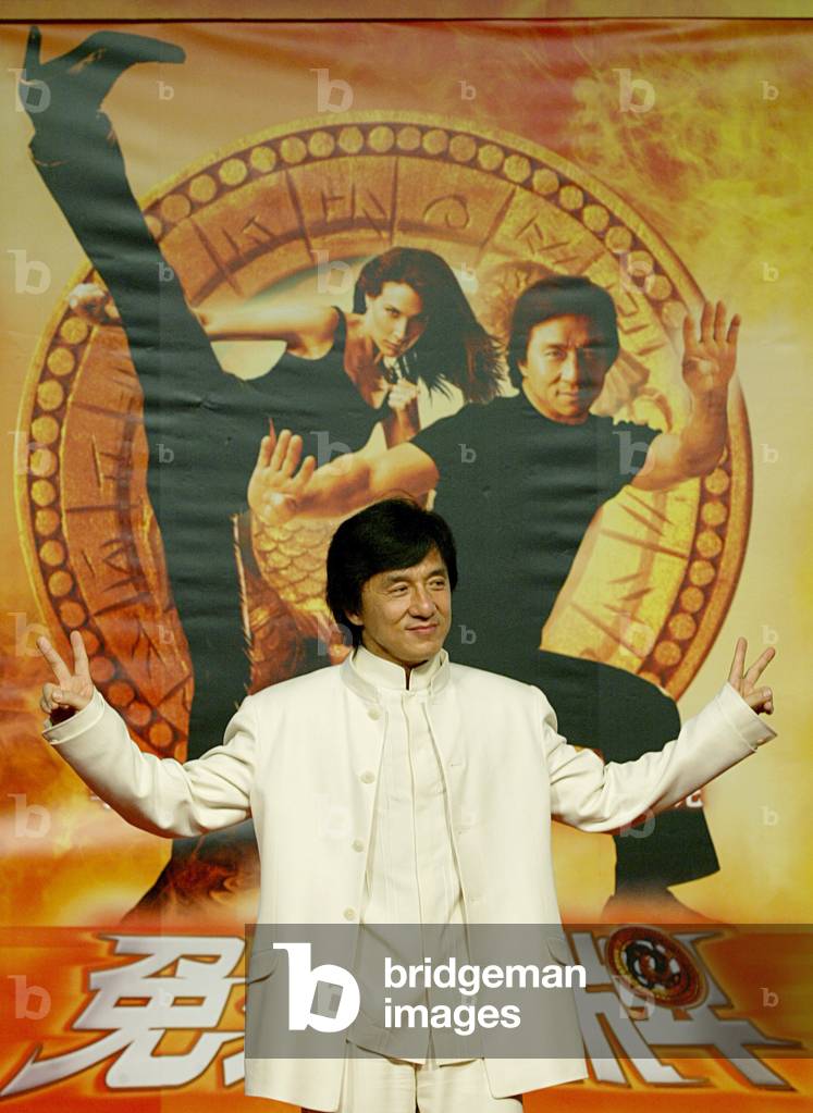 Image of LA STAR DE CINÉMA HONGKONGAISE JACKIE CHAN ASSISTE À LA